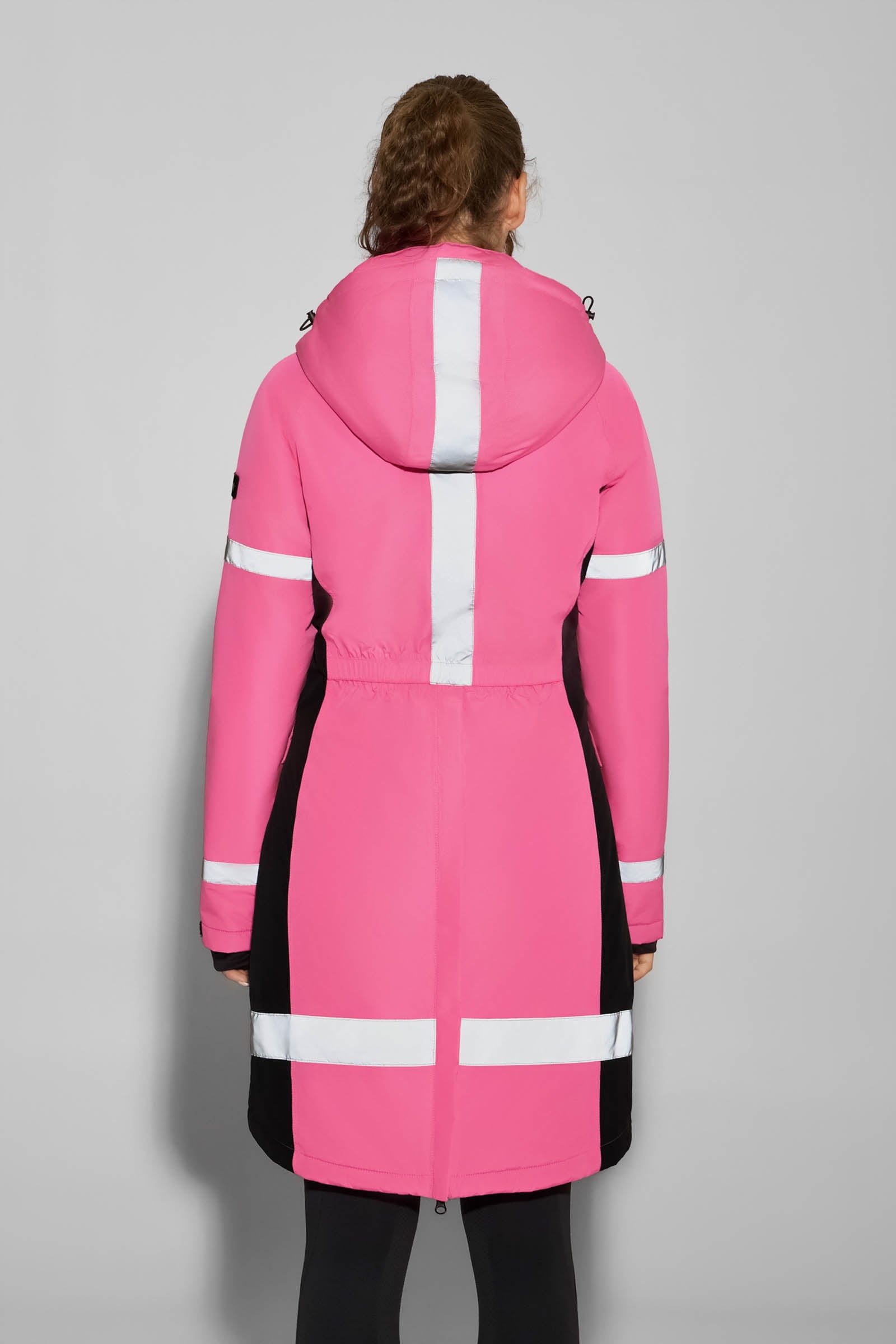 Horze Amaya Women's Hi-Vis Waterproof Coat Women’s Riding Clothing