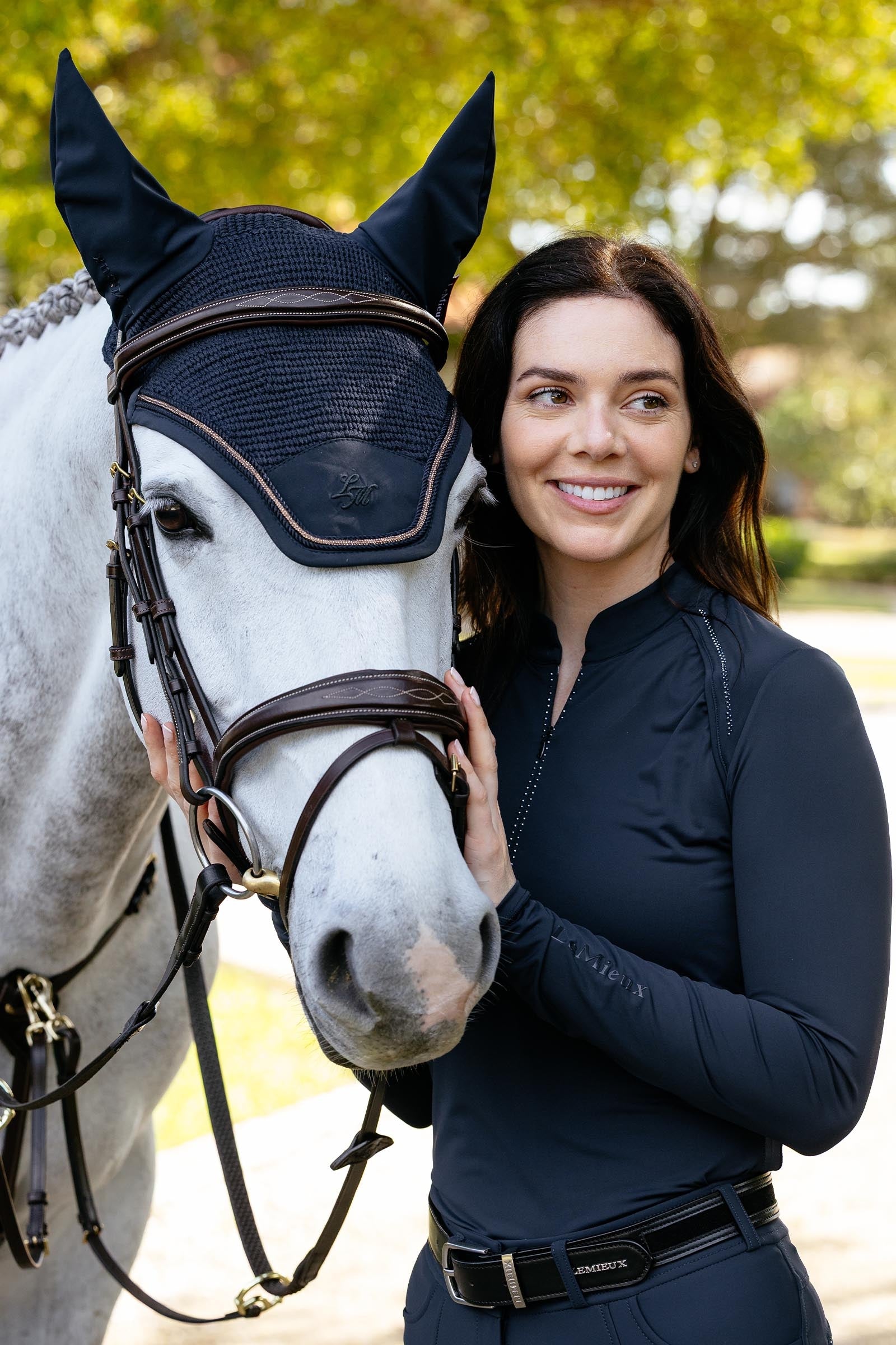 LeMieux Brilliance Fly Hood Saddle Pads