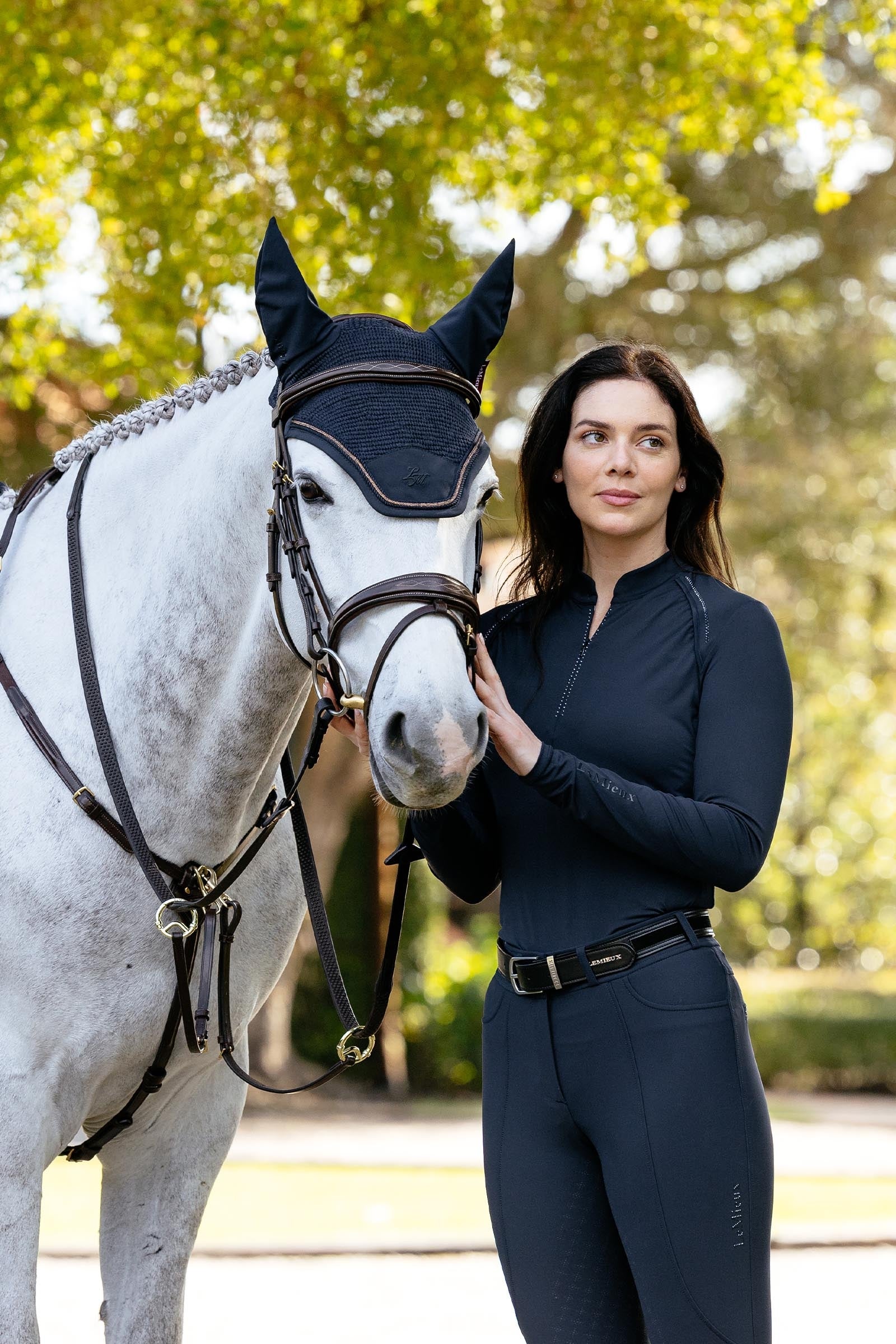 LeMieux Brilliance Fly Hood Saddle Pads