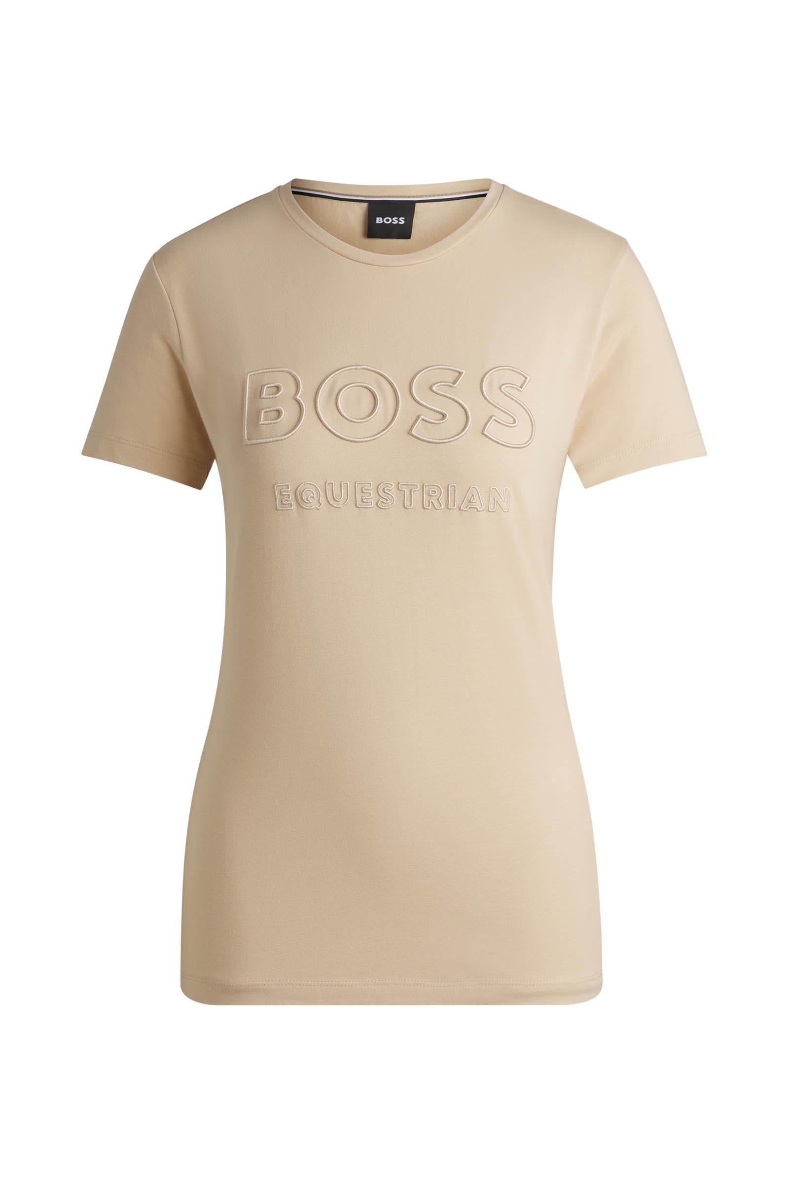 BOSS Equestrian Boss Maya női póló hímzéssel Noi Ruházat